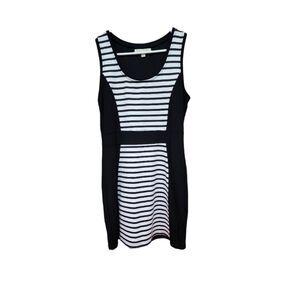 MJ Designer Paris Striped Dress